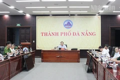 Thành phố họp công tác ứng phó với mưa lớn và bão số 12.