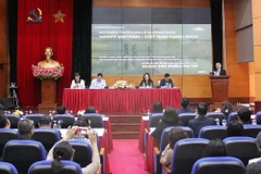 Họp báo thông tin về chương trình. (Ảnh: ĐN)