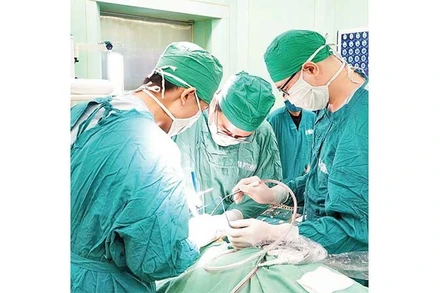 Ca chỉnh hình hàm mặt thành công cho bệnh nhân N.G.B. tại Bệnh viện đa khoa Vũng Tàu với sự hỗ trợ của Bệnh viện Răng Hàm Mặt Thành phố Hồ Chí Minh.