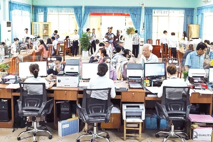 Trung tâm Phục vụ hành chính công phường Trấn Biên, tỉnh Đồng Nai.