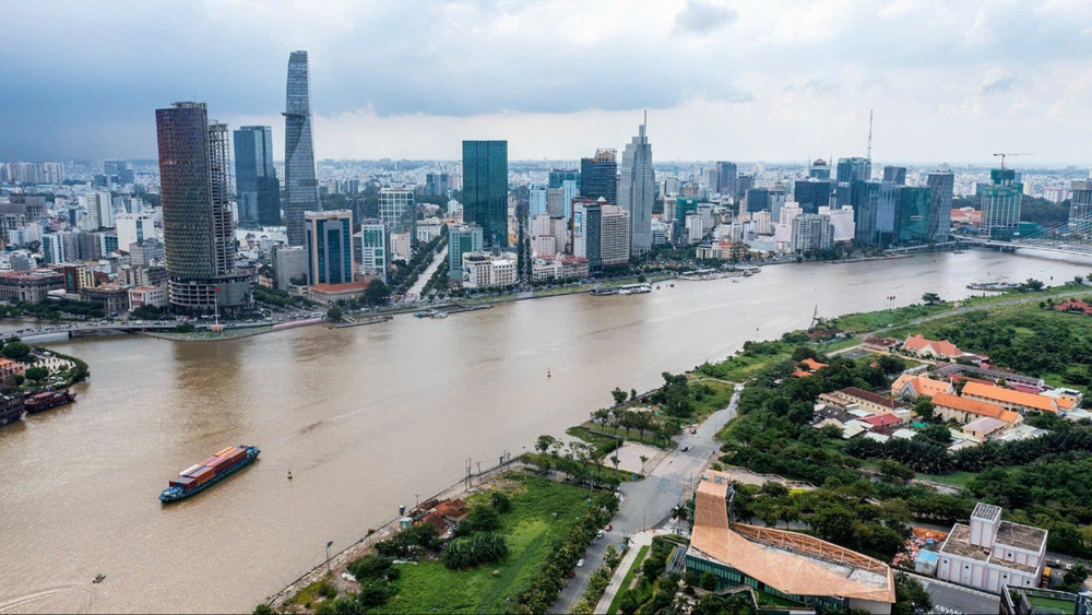 Một góc đô thị Thành phố Hồ Chí Minh. (Ảnh: Thành Đạt)