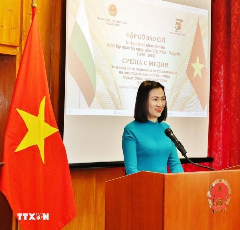 Đại sứ Nguyễn Thị Minh Nguyệt. (Ảnh: Việt Thắng/TTXVN)