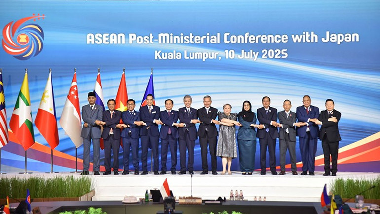 Hội nghị Bộ trưởng Ngoại giao ASEAN-Nhật Bản. (Ảnh: Bộ Ngoại giao) hnbtng-asean-nhat-ban.jpg
