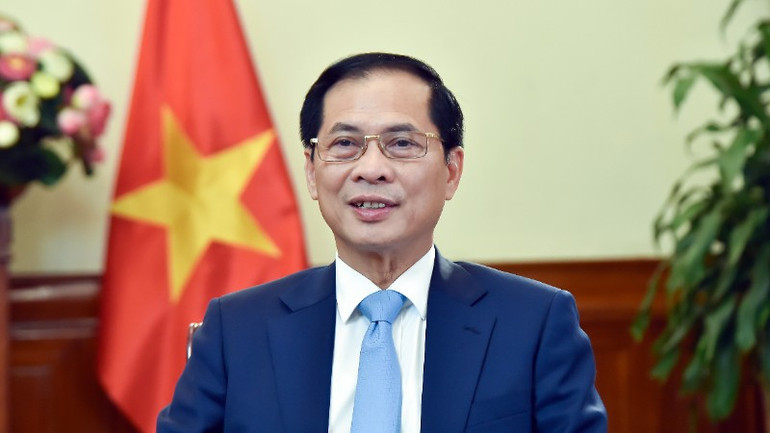 Phó Thủ tướng, Bộ trưởng Ngoại giao Bùi Thanh Sơn. (Ảnh: Bộ Ngoại giao)