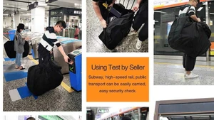 Loại xe đạp nhỏ gọn hành khách được mang lên tàu Metro. (Ảnh: HURC1)