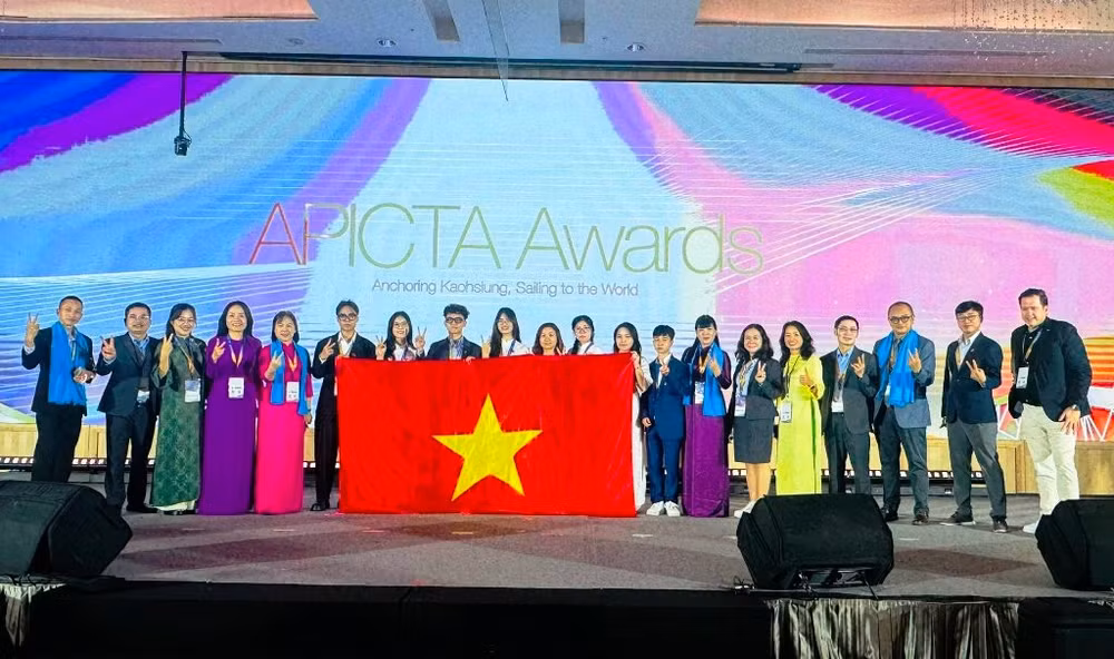 Đoàn Việt Nam tại Cuộc thi Liên minh Công nghệ thông tin (CNTT) và Truyền thông châu Á–Thái Bình Dương (APICTA Awards 2025).