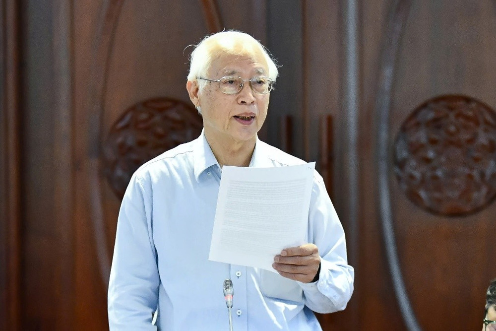 TS Phạm Văn Tân, nguyên Phó Chủ tịch kiêm Tổng thư ký Liên hiệp các Hội Khoa học và Kỹ thuật Việt Nam phát biểu. ts-pham-van-tan-nguyen-pho-chu-tich-ttk-vusta.jpg