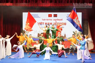 Tuần Văn hóa Việt Nam tại Campuchia năm 2026 diễn ra từ ngày 26 đến 30/5. (Ảnh: ĐINH TRƯỜNG)