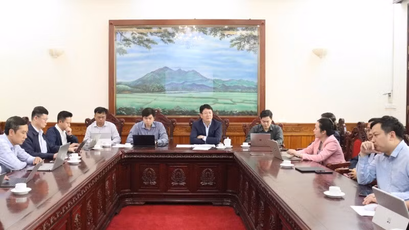 Quang cảnh buổi làm việc. (Ảnh: TL)