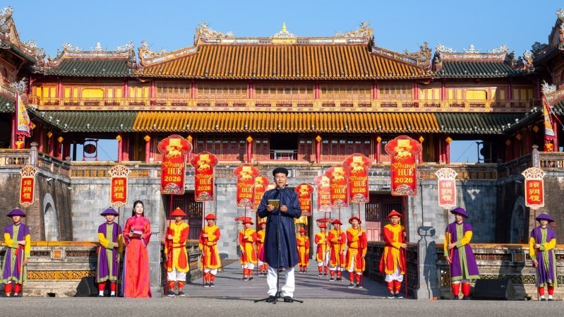 Ban tổ chức Festival Huế tổ chức lễ công bố Festival Huế 2026.
