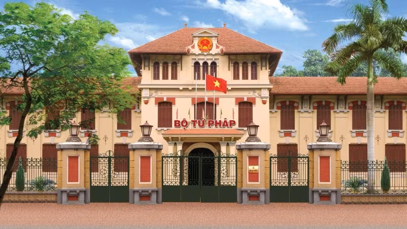 Trụ sở Bộ Tư pháp. (Ảnh: TL)