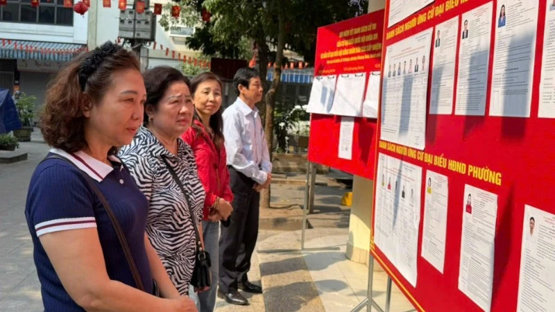 Phường Khương Đình Hà Nội Sẵn Sàng Cho Ngày Bầu Cử Quốc Hội Khóa XVI