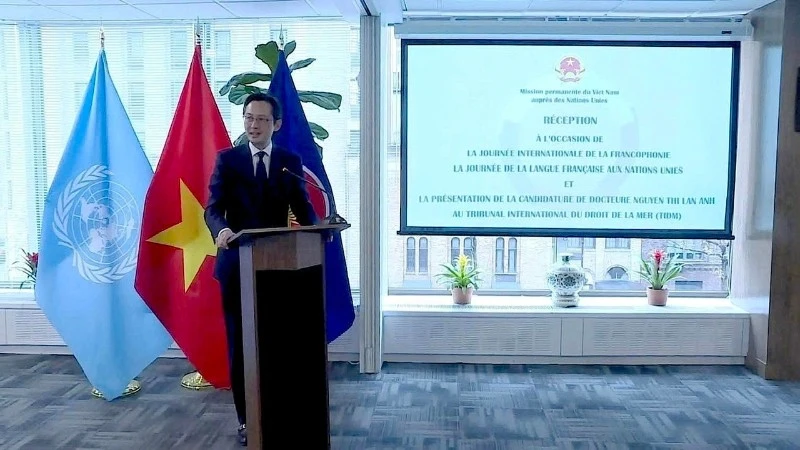 Việt Nam tổ chức tiếp tân trọng thể kỷ niệm Ngày quốc tế Pháp ngữ tại Liên hợp quốc