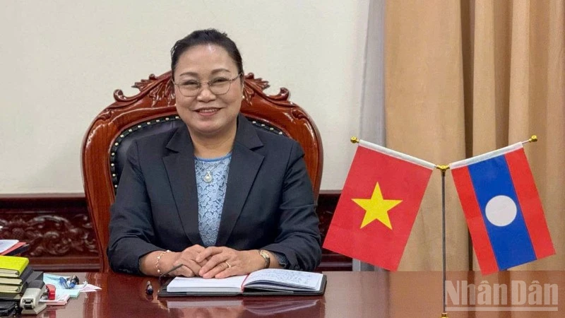 Đại sứ Lào khẳng định chuyến thăm của Thường trực Ban Bí thư Trần Cẩm Tú củng cố tin cậy chính trị