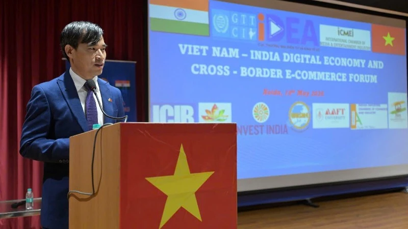 Diễn đàn Kinh tế số và Thương mại điện tử xuyên biên giới Việt Nam-Ấn Độ tại Noida