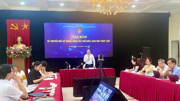 Tầm quan trọng của chuyển đổi số trong công tác trợ giúp pháp lý ngày càng được chú trọng, đầu tư.