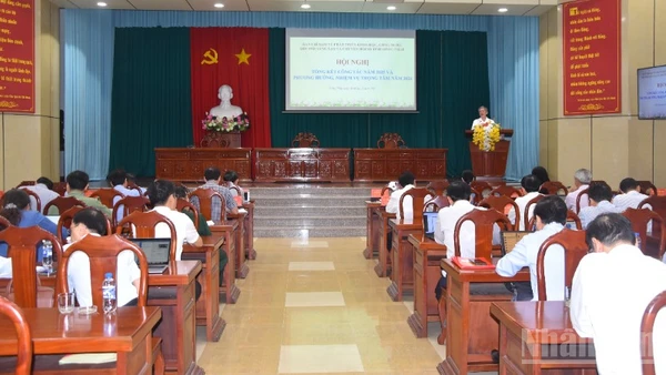 Quang cảnh hội nghị.