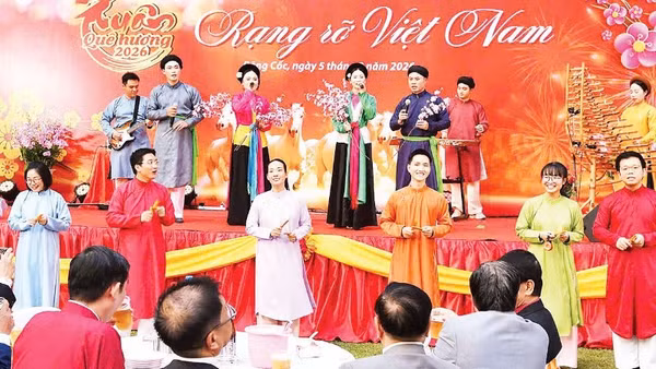 Đại sứ quán Việt Nam tại Thái Lan tổ chức Xuân Quê hương gắn kết với kiều bào. (Ảnh: ĐẠI SỨ QUÁN VIỆT NAM TẠI THÁI LAN)
