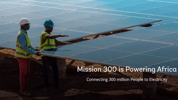 Chương trình Sứ mệnh 300 cung cấp điện cho 300 triệu người châu Phi. (Ảnh: Worldbank.org)