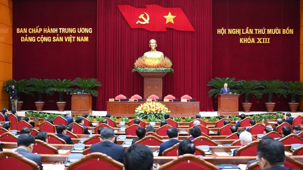 Hội nghị lần thứ 14 Ban Chấp hành Trung ương Đảng Cộng sản Việt Nam khóa XIII họp phiên bế mạc. 