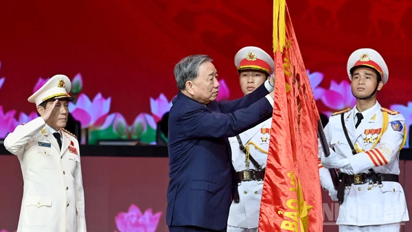 Diễn văn của Tổng Bí thư Tô Lâm tại Lễ kỷ niệm 80 năm Ngày Truyền thống CAND và 20 năm Ngày hội toàn dân bảo vệ An ninh Tổ quốc