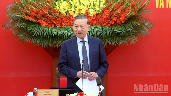 Tổng Bí thư Tô Lâm. (Ảnh: ĐĂNG KHOA)