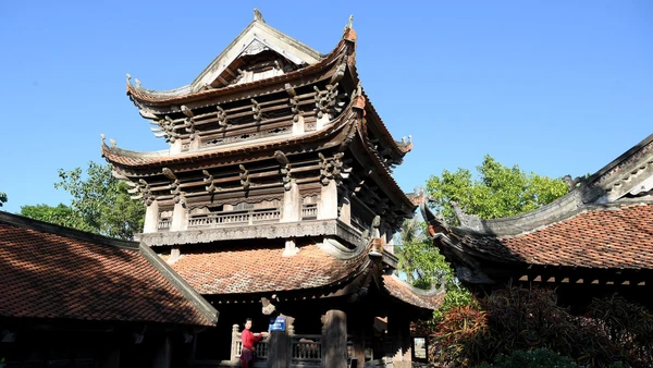 Tháp chuông Chùa Keo - “kiệt tác gỗ” giữa lòng đồng bằng Bắc Bộ.