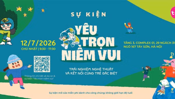 Từ lớp học nghệ thuật đến hành trình tự tin hòa nhập của trẻ tự kỷ