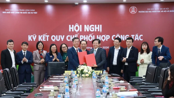 Quang cảnh Lễ ký kết.