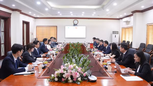 Toàn cảnh buổi làm việc giữa Cục Sở hữu trí tuệ Việt Nam và Bộ Sở hữu trí tuệ Hàn Quốc (MOIP).