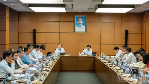 Chủ tịch Quốc hội Trần Thanh Mẫn phát biểu ý kiến trong phiên thảo luận tại tổ chiều 3/8. (Ảnh: THỦY NGUYÊN)