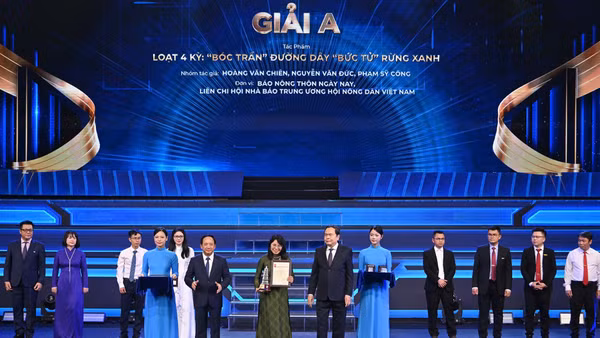 Danh sách các tác phẩm xuất sắc đoạt Giải Báo chí Quốc gia lần thứ XX
