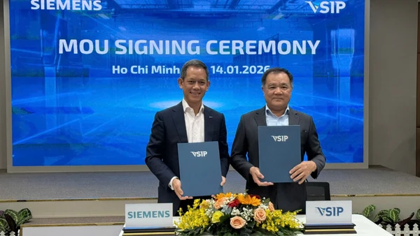 Siemens và VSIP hợp tác phát triển hạ tầng trung tâm dữ liệu tại Việt Nam