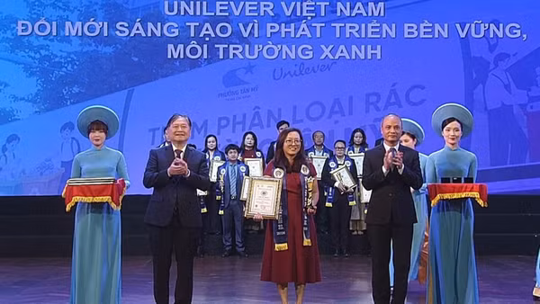 Unilever Việt Nam được vinh danh tại hai giải thưởng phát triển bền vững