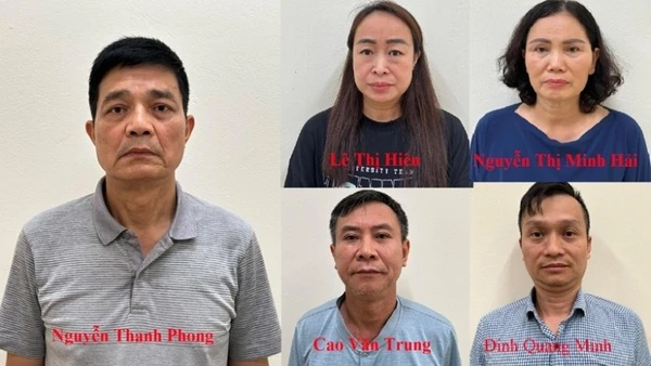 Một số bị can bị Viện Kiểm sát nhân dân tối cao truy tố. (Nguồn: Bộ Công an)