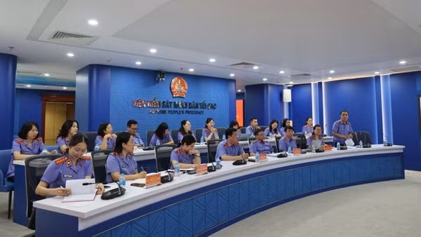 Ngành Kiểm sát họp trực tuyến về kết quả thực hiện thí điểm trong quý I/2026.