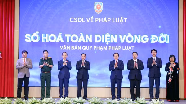 Số hóa và tổng rà soát văn bản quy phạm pháp luật là một trong những nhiệm vụ trọng tâm của Bộ Tư pháp.