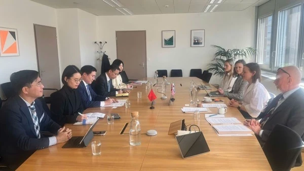 Phiên họp song phương Việt Nam-Na Uy.