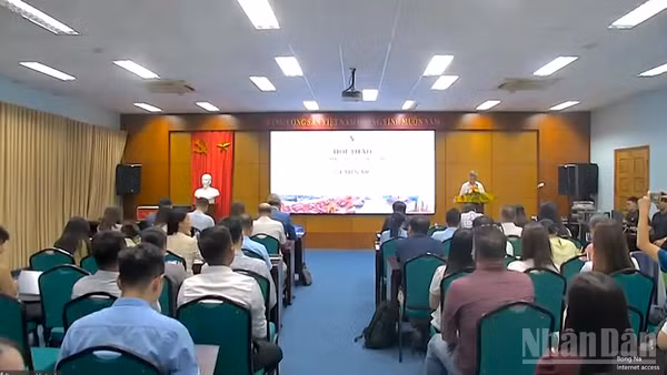 Hội thảo về hợp tác công nghiệp chế tạo Việt Nam-Hà Lan. (Ảnh: KIM DUNG)