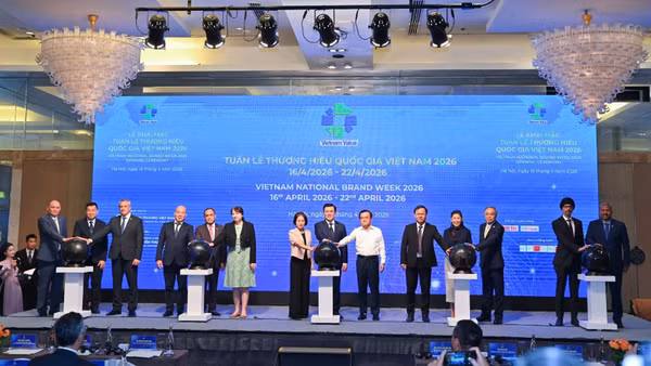Chính thức khai mạc Tuần lễ Thương hiệu Quốc gia Việt Nam 2026.