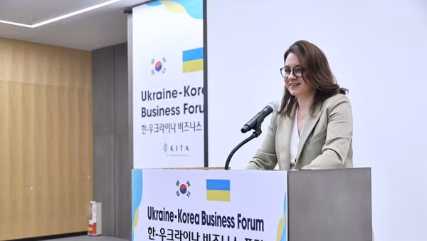 Bà Yulia Svyrydenko. (Ảnh tư liệu: Yonhap/TTXVN)