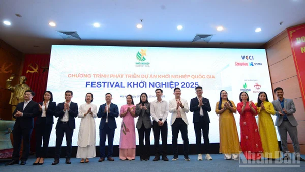 Festival Khởi nghiệp 2025 tiếp tục mở ra cơ hội bứt phá cho hệ sinh thái khởi nghiệp sáng tạo quốc gia. (Ảnh: AN NGUYÊN)