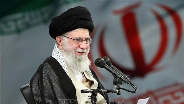 Lãnh tụ tinh thần tối cao Iran, Đại giáo chủ Ali Khamenei. (Ảnh: IRNA/TTXVN)