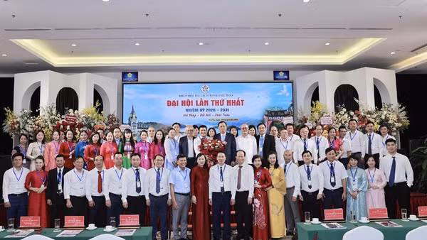 Ban Chấp hành Hiệp hội Du lịch Phú Thọ sau khi hợp nhất.