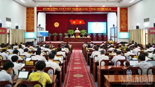 Quang cảnh Kỳ họp.