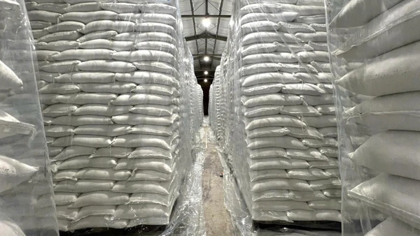 Gạo dự trữ quốc gia được đưa vào bảo quản an toàn về số lượng, bảo đảm chất lượng. (Ảnh: CDT) 