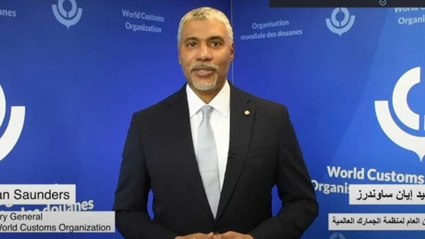 Tổng thư ký Tổ chức Hải quan thế giới giới thiệu về Hội nghị. (Nguồn: WCO)