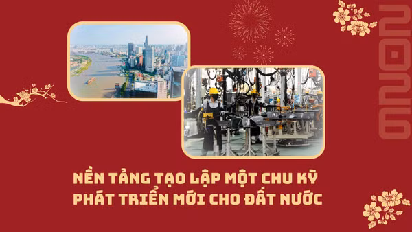 Nền tảng tạo lập một chu kỳ phát triển mới cho đất nước.