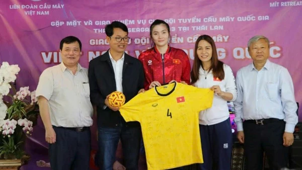 Đội tuyển cầu mây nữ Việt Nam đặt mục tiêu bảo vệ thứ hạng cao tại SEA Games 33.