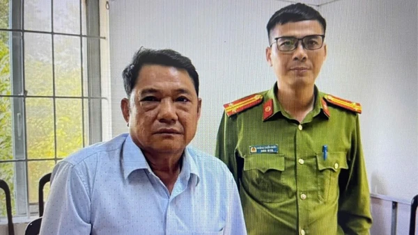 Phát Hiện 18 Hài Cốt Liệt Sĩ Tại Xã Ia Boòng, Tỉnh Gia Lai Đối Tượng Thân Văn Giang Tại Cơ Quan Công An. (Ảnh: Sỹ Đức)